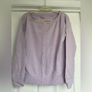 Nike boat neck sweatshirt